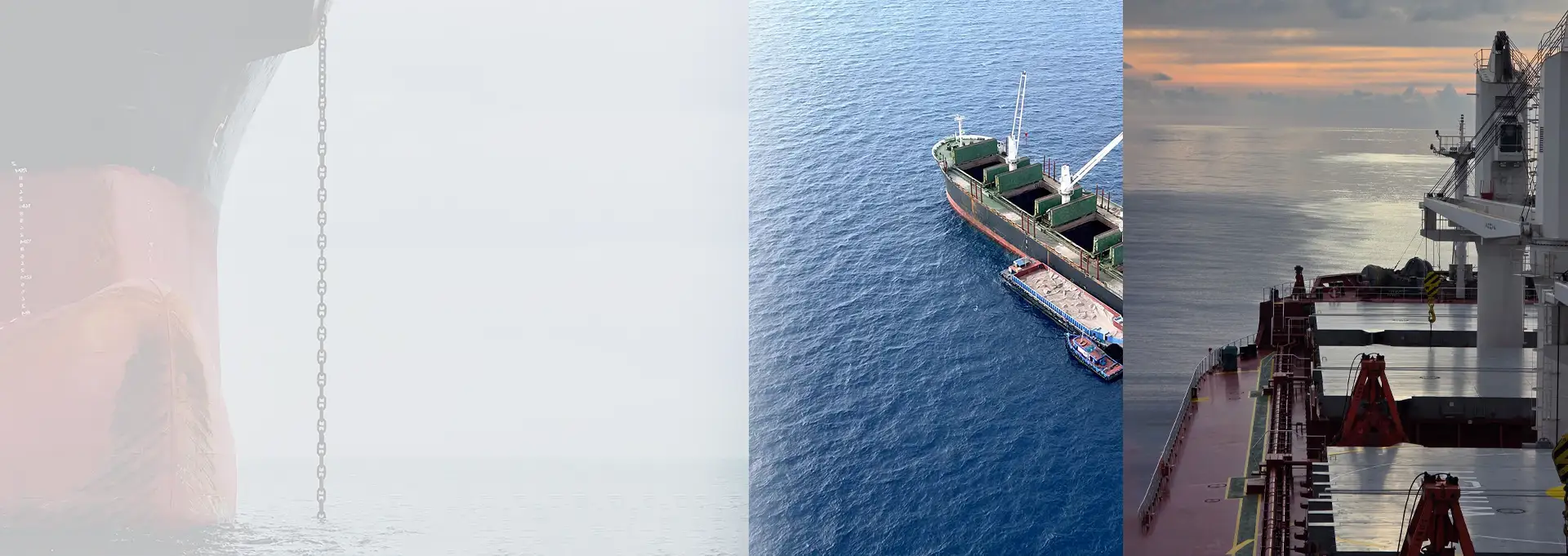 Maritime chain representing strength and reliability